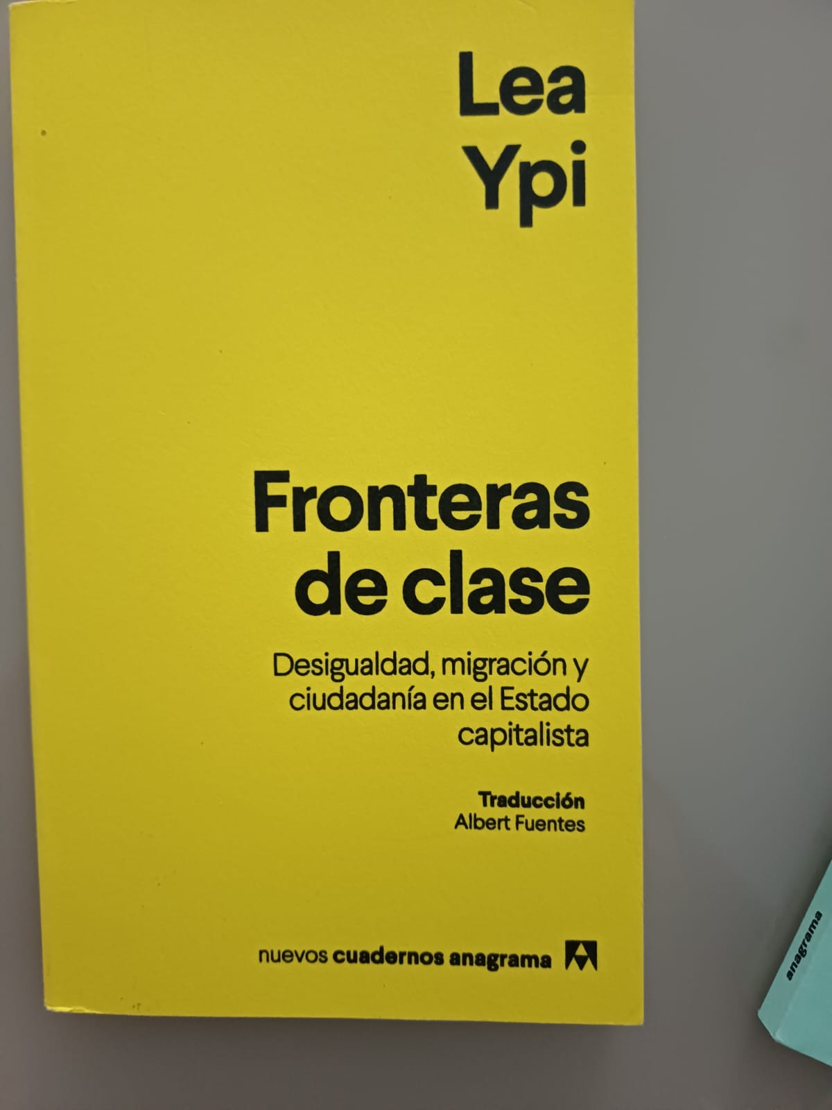 Un ensayo urgente para repensar las fronteras en tiempos de crisis global.
